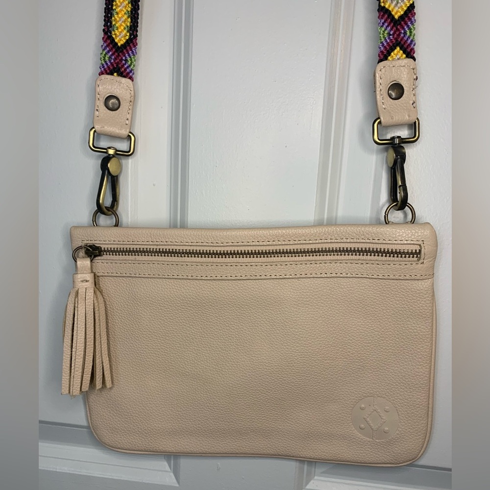 Cristina Orozco Mexican Designer Leather Crossbody Purse